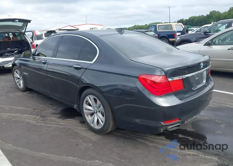 2012 BMW 740I from USA, damaged, VIN WBAKA4C58CDS99316